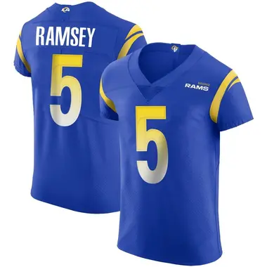 Men's Jalen Ramsey Los Angeles Rams Jalen ey Alternate Vapor Untouchable Jersey - Elite Royal