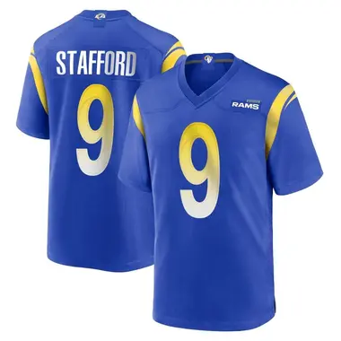 Men's Matthew Stafford Los Angeles Rams Alternate Jersey - Game Royal