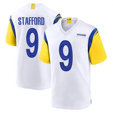 Men's Matthew Stafford Los Angeles Rams Jersey - Game White