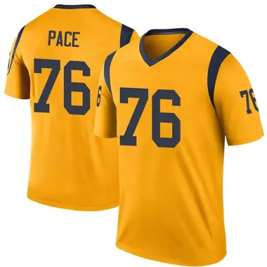 Men's Orlando Pace Los Angeles Rams Color Rush Jersey - Legend Gold Big & Tall