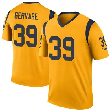 Youth Jake Gervase Los Angeles Rams Color Rush Jersey - Legend Gold