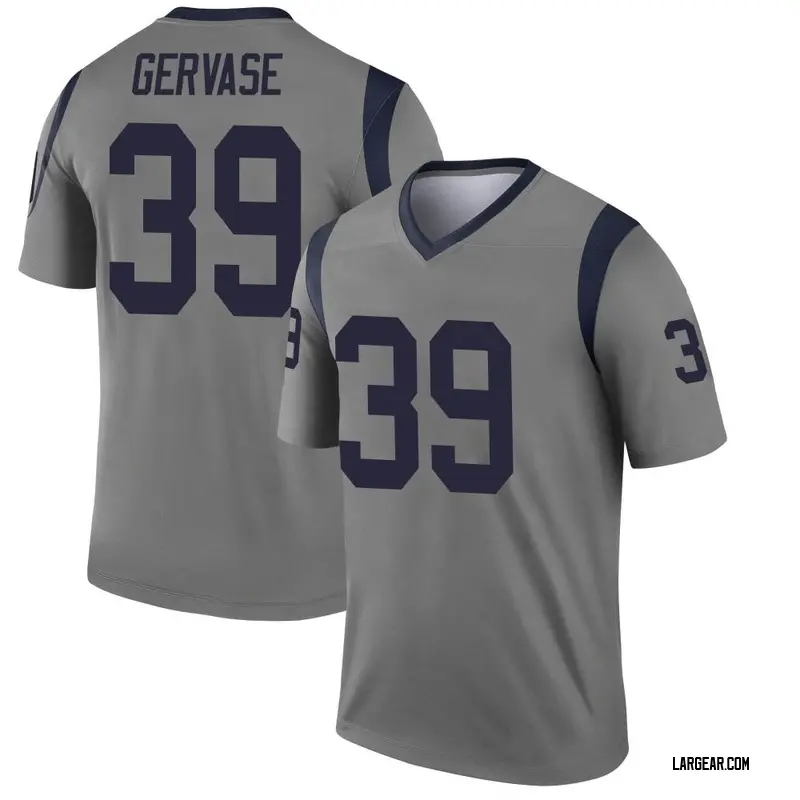 Youth Jake Gervase Los Angeles Rams Inverted Jersey - Legend Gray